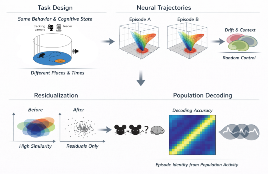 Episodic Map of a Cognitive Trajectory