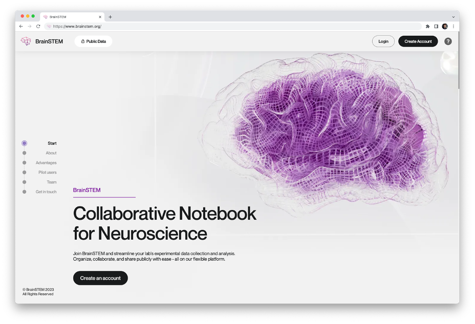 BrainSTEM website